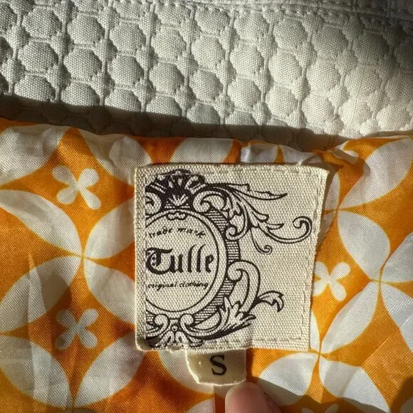 🧡 Host Pick! 🧡 Tulle brand vintage inspired spring coat - size S - Picture 8 of 9